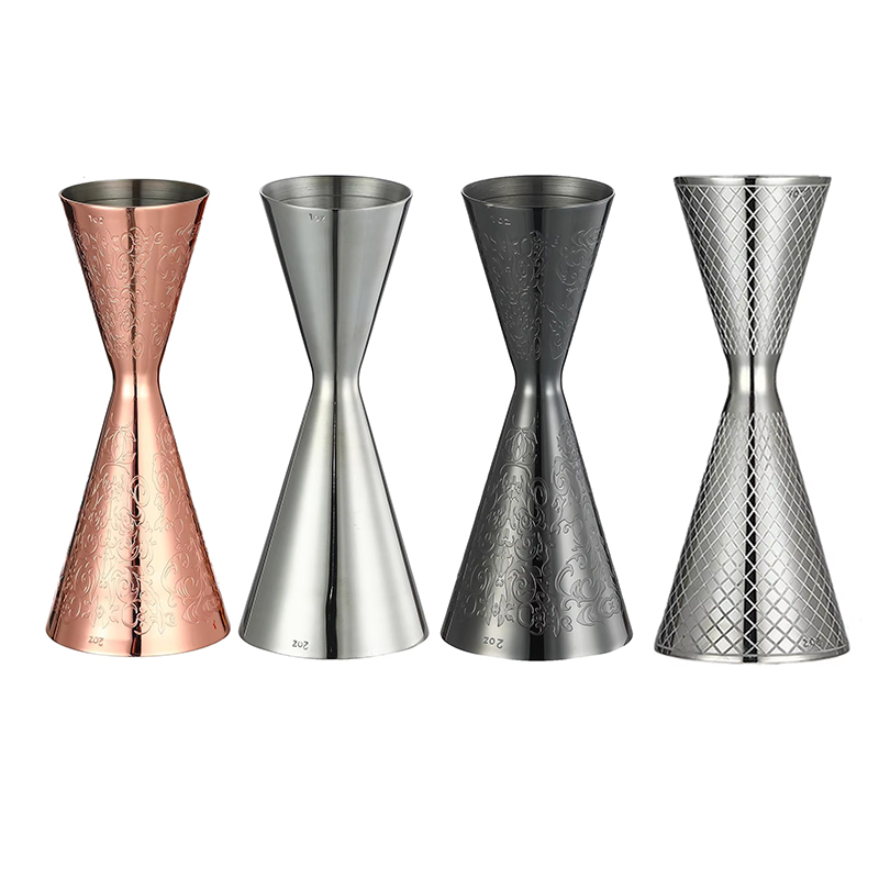Bitters Bottle Set - Zintegrowany podwójny miernik koktajlowy Jigger z