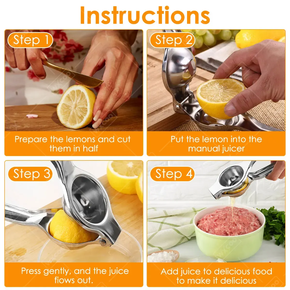 Wyciskacz do cytryn Akcesoria  – Citrus Juicer Bar recenzja i cena